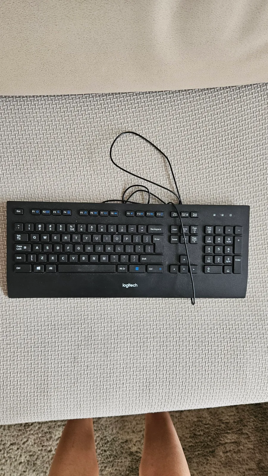 Клавиатура Logitech K280e проводная и беспроводная Ташмайдан 1