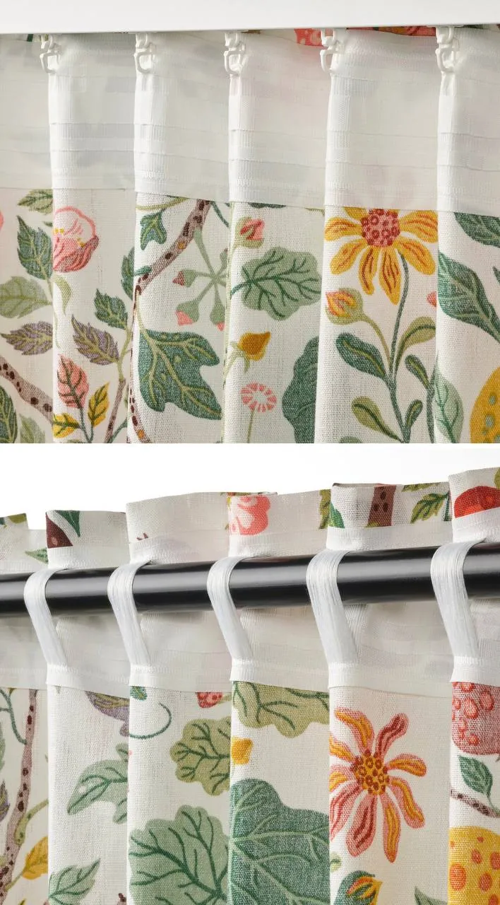 Шторы IKEA VILDPERSILJA две штуки 5