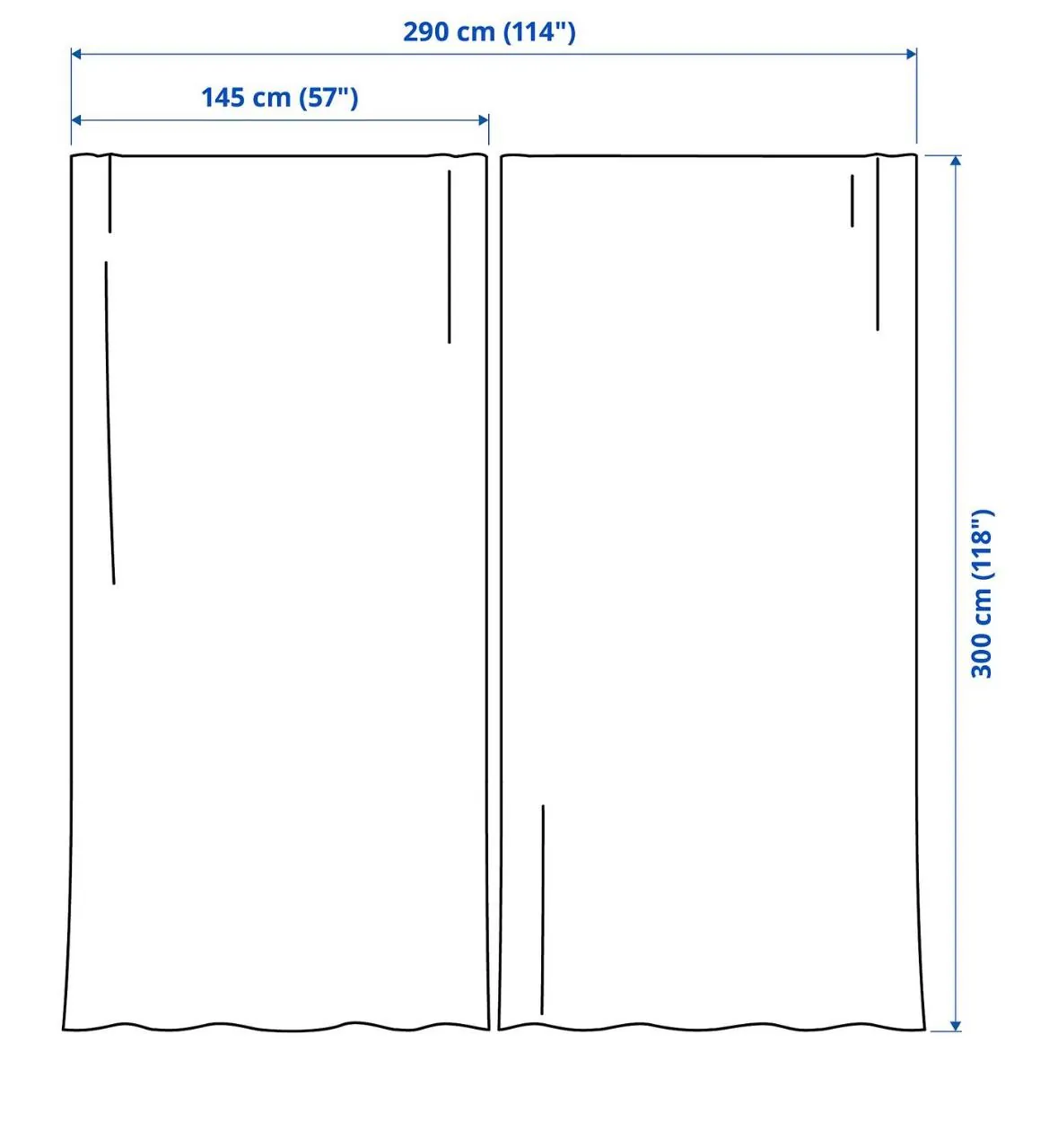 Шторы IKEA VILDPERSILJA две штуки 2