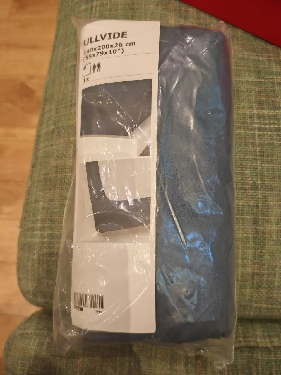 Натяжная простыня IKEA ULLVIDE 140x200 Белград 1