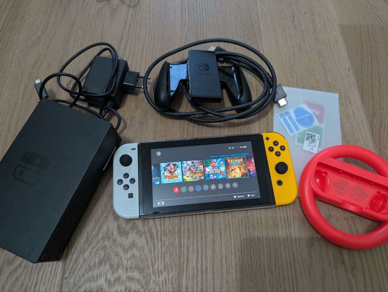Nintendo Switch v2 чипованная 128GB 1