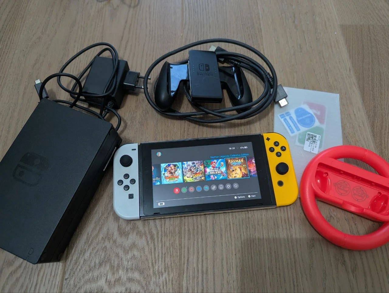Nintendo Switch v2 чипованная 128GB 1