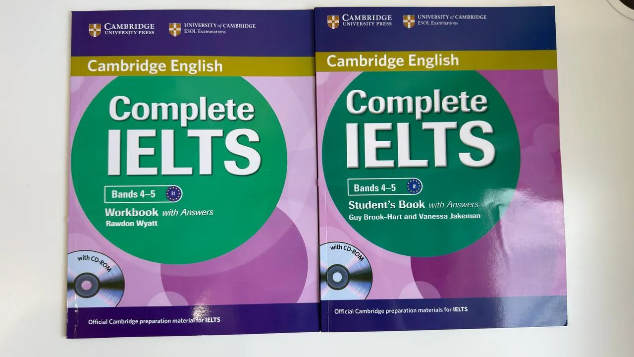 Учебники IELTS Complete 4-5 с диском 1