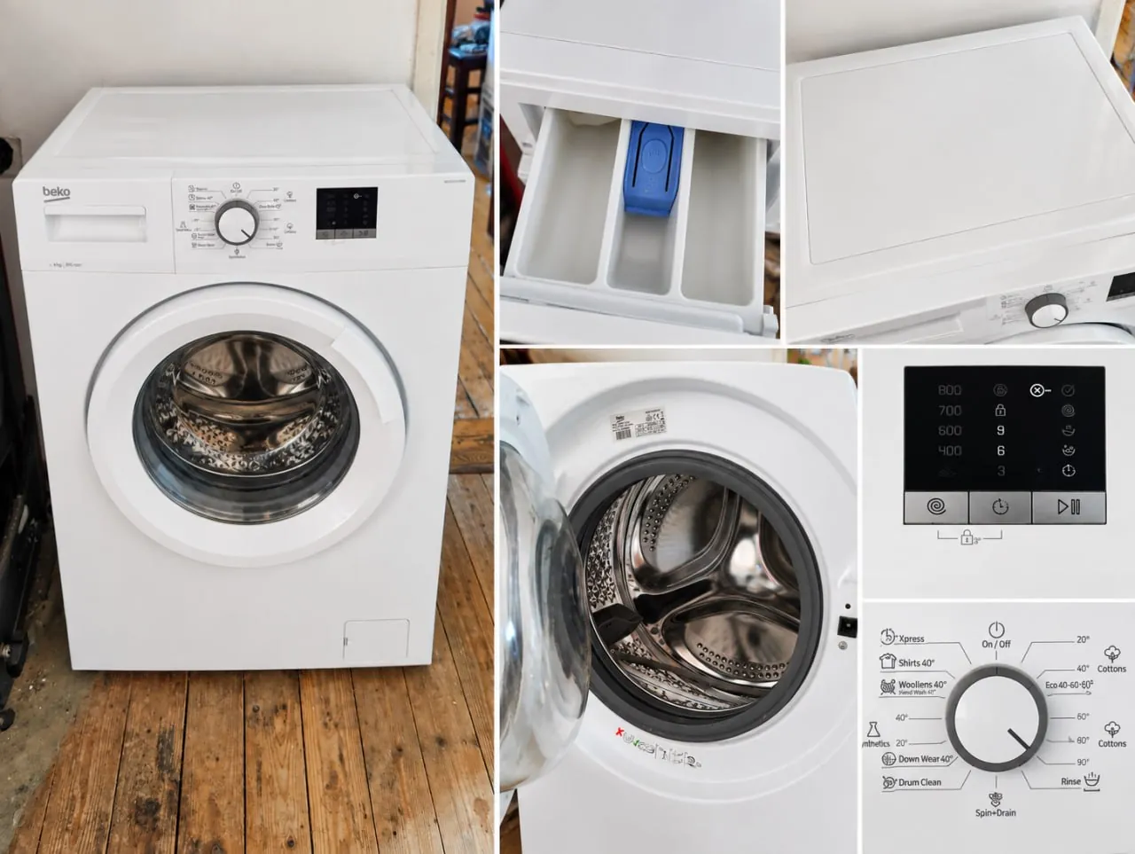 Стиральная машина Beko 6 кг WUE6411XWW 1