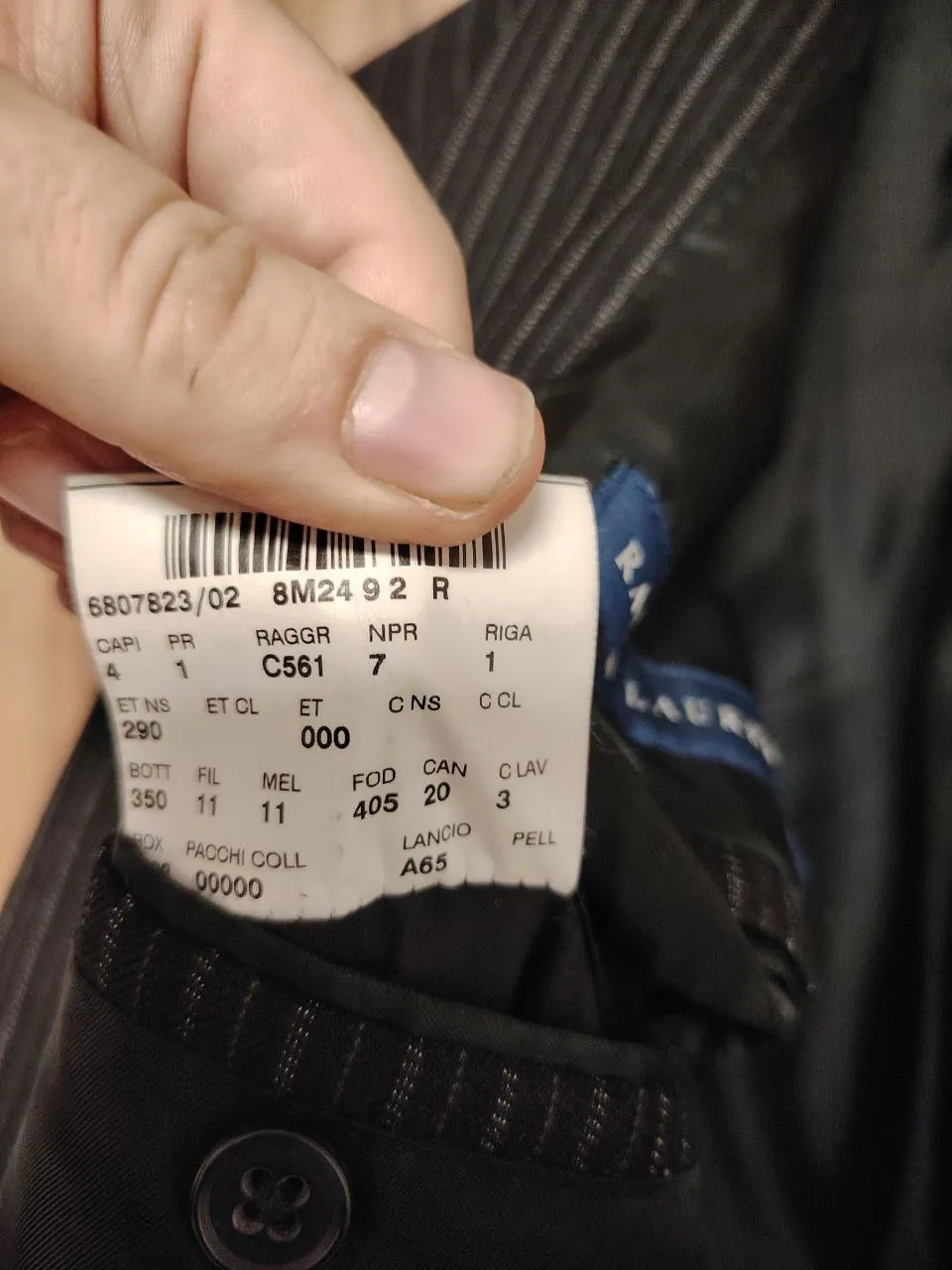 Пиджак Ralph Lauren мужской р.50 Белград 4