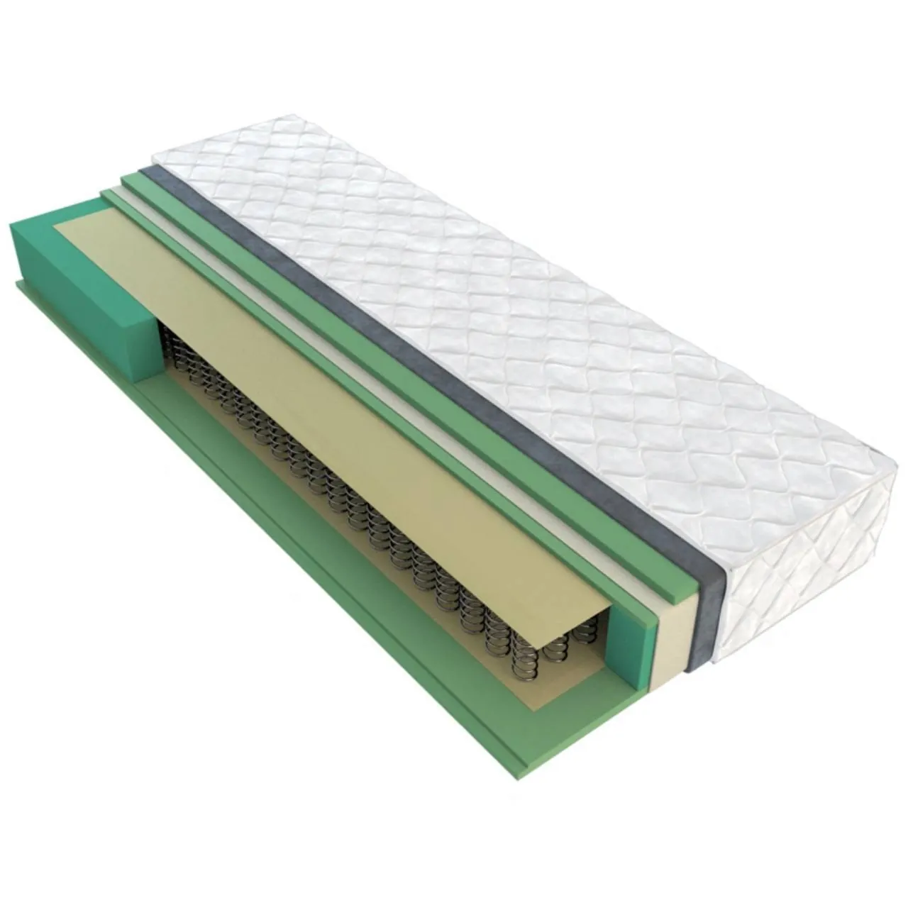 Матрас пружинный Bonneli 90×200 почти новый Медакович 6