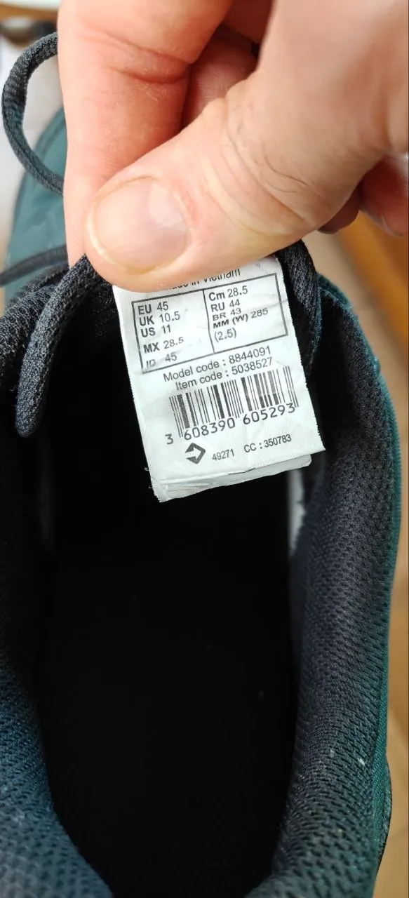 Мужские кроссовки Decathlon и Labrador размеры 44-45 3