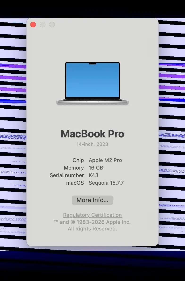 MacBook Pro 14 дюймов M2 Pro 16 ГБ Нови-Сад 3