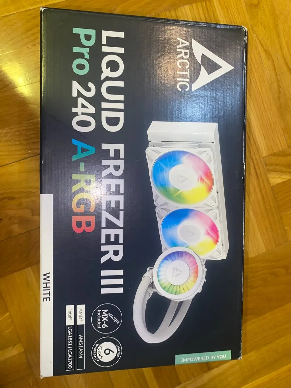 Водяное охлаждение Arctic Liquid Freezer III Pro 240 RGB 4