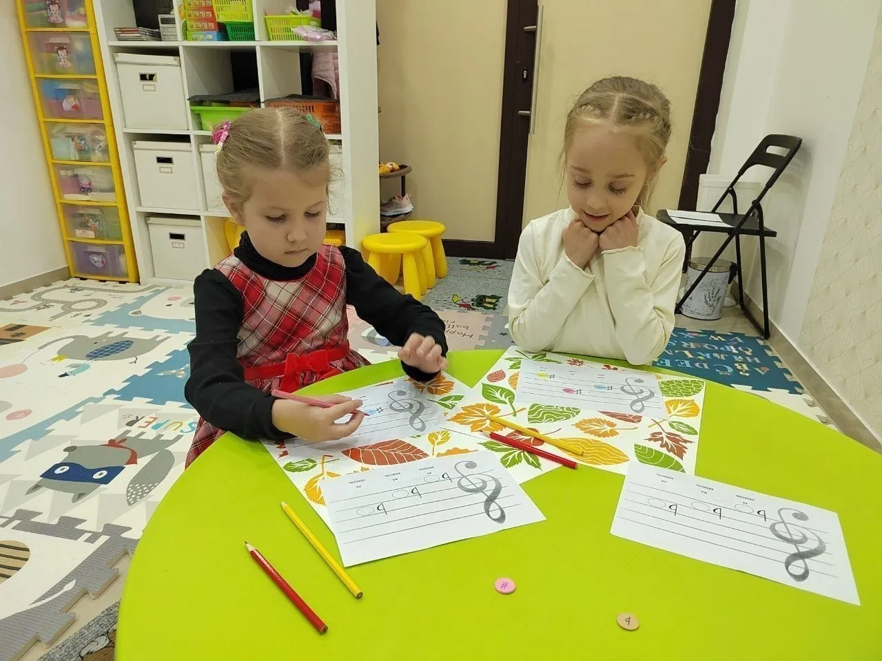 Детские музыкальные занятия сольфеджио Белград 5