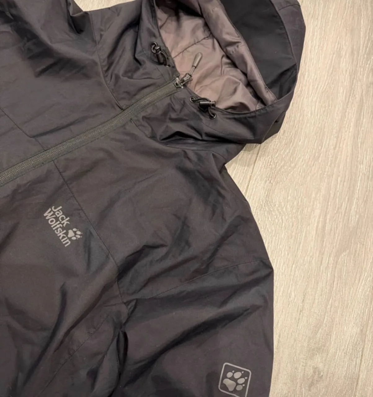 Куртка Jack Wolfskin чёрная размер XXL Белград 2