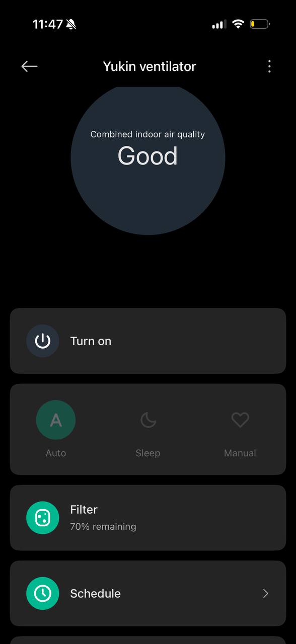 Очиститель воздуха Xiaomi 4