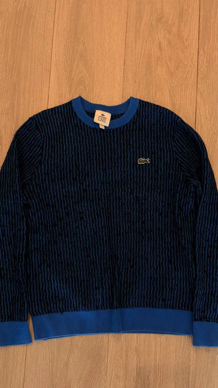 Свитер Lacoste вязаный размер L Белград 2