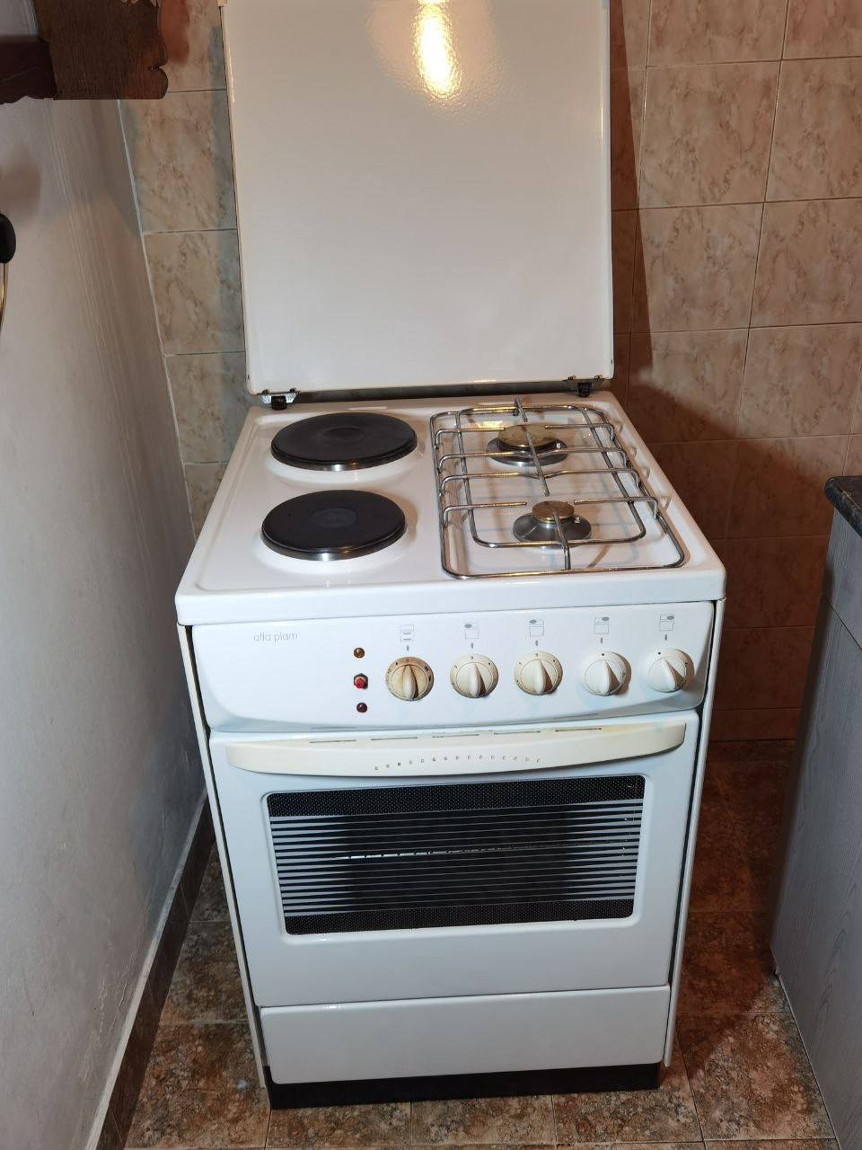Плита электрическая комбинированная 1