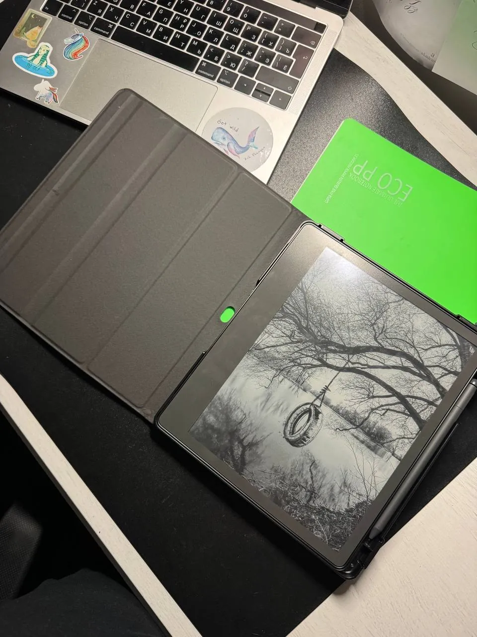 Kindle Scribe с Premium Pen и чехлом 1