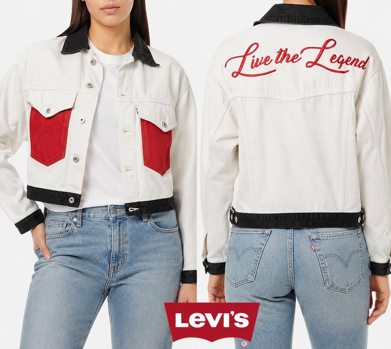 Женская куртка Levi's размер M-L 1