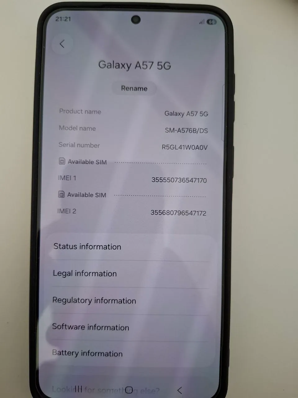 Samsung Galaxy A57 5G 12/256 ГБ почти новый Земун 3