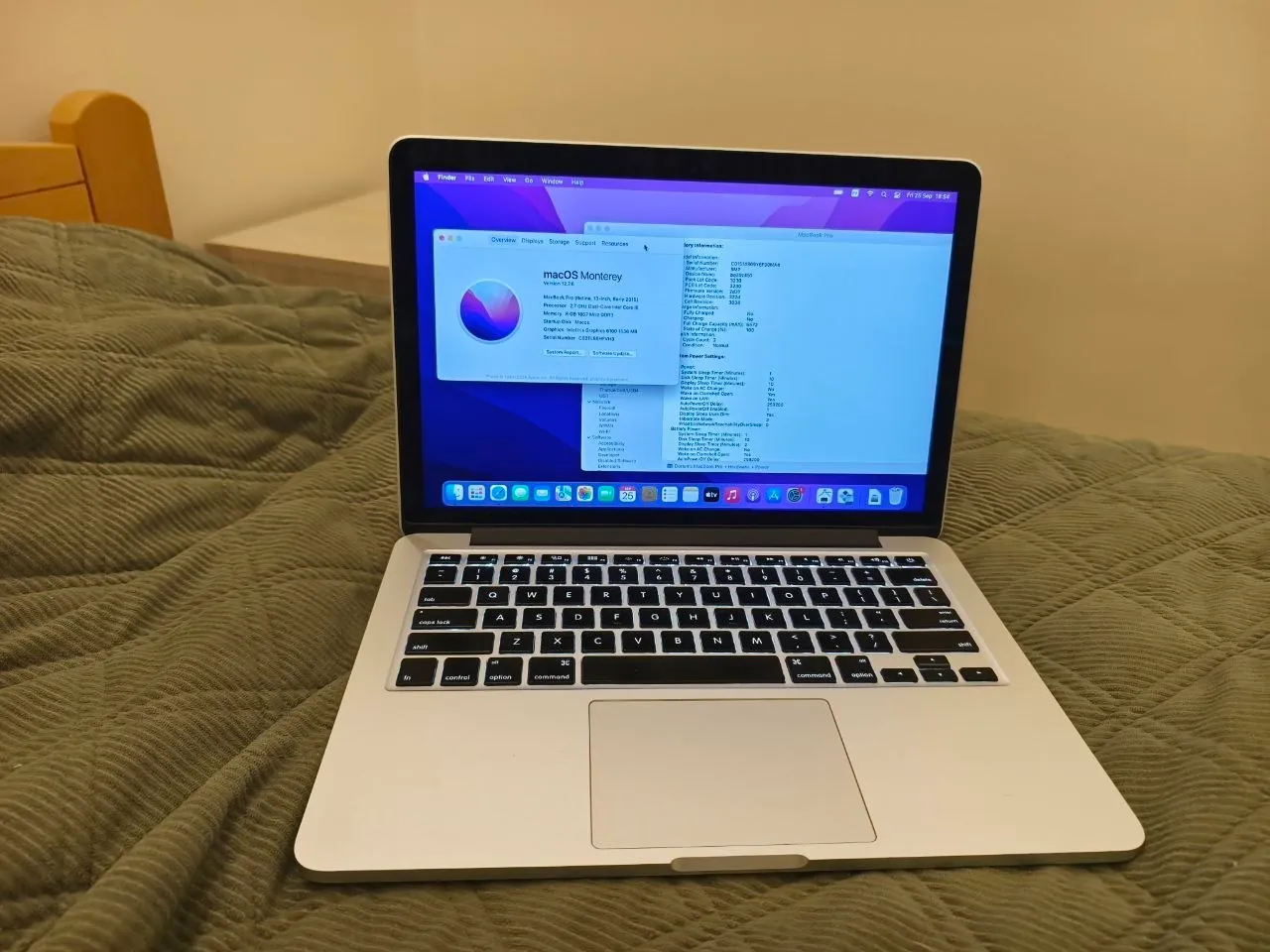 MacBook Pro 13 2015 Retina с новой батареей Белград 2