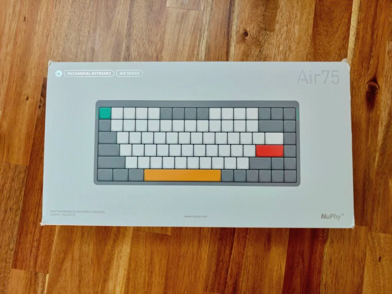 Клавиатура Nuphy Air 75 v2 механическая 7