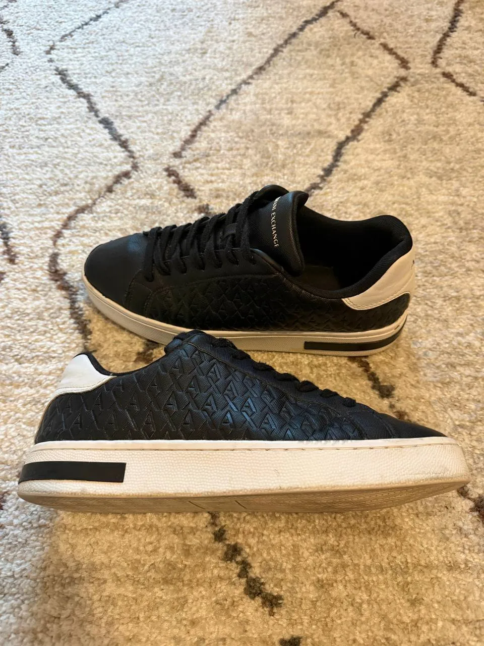 Кеды Armani Exchange чёрные размер 42-43 Белград 1