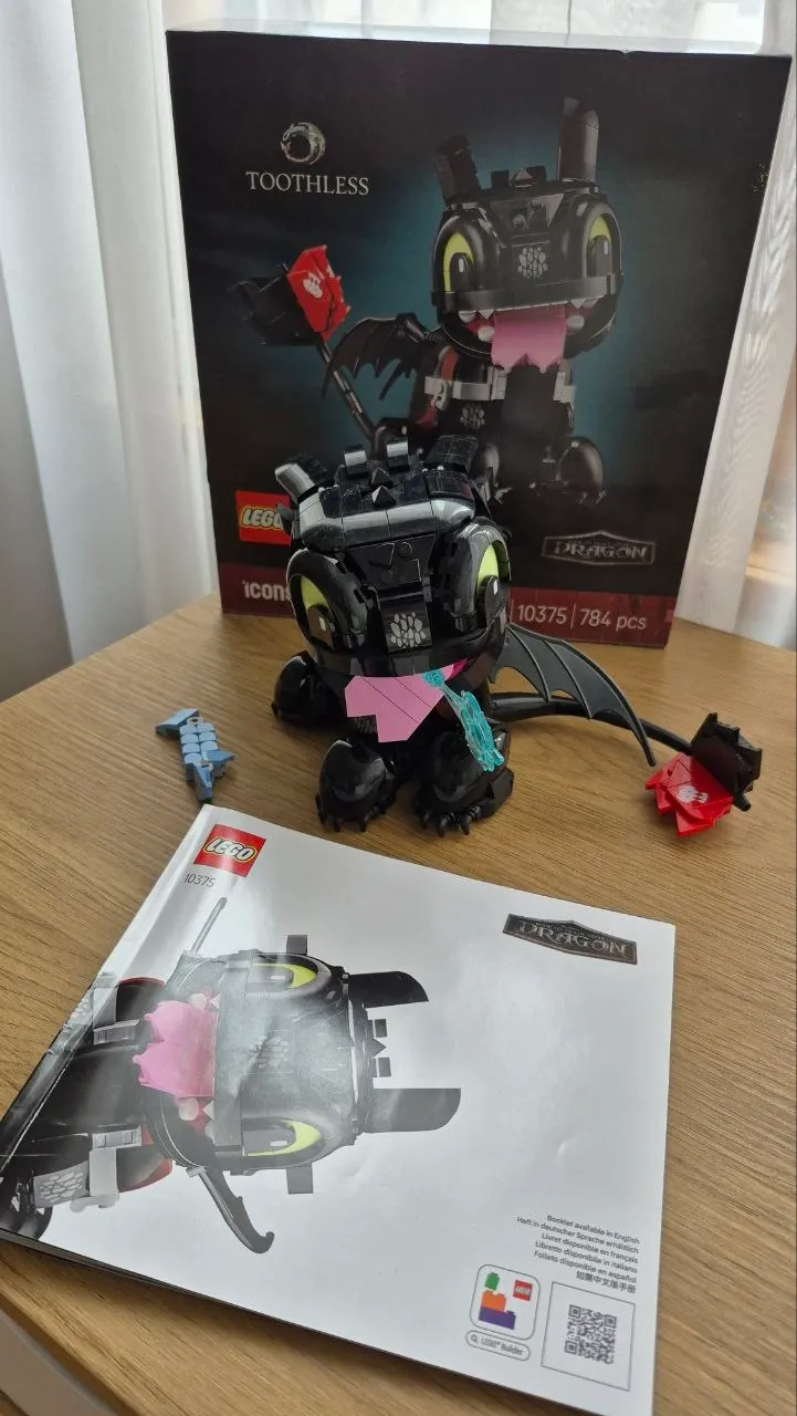 Конструктор LEGO Icons Беззубик 10375, 784 детали 1