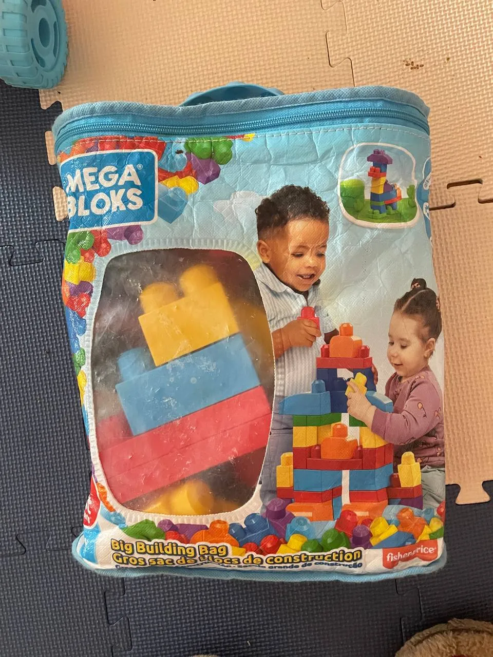 Детские игрушки газонокосилка и конструктор Megablocks 2
