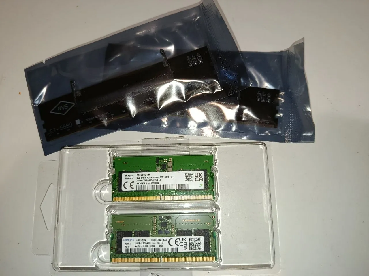 Модули DDR5 SO-DIMM 8Gb Samsung и Hynix Нови-Сад 1