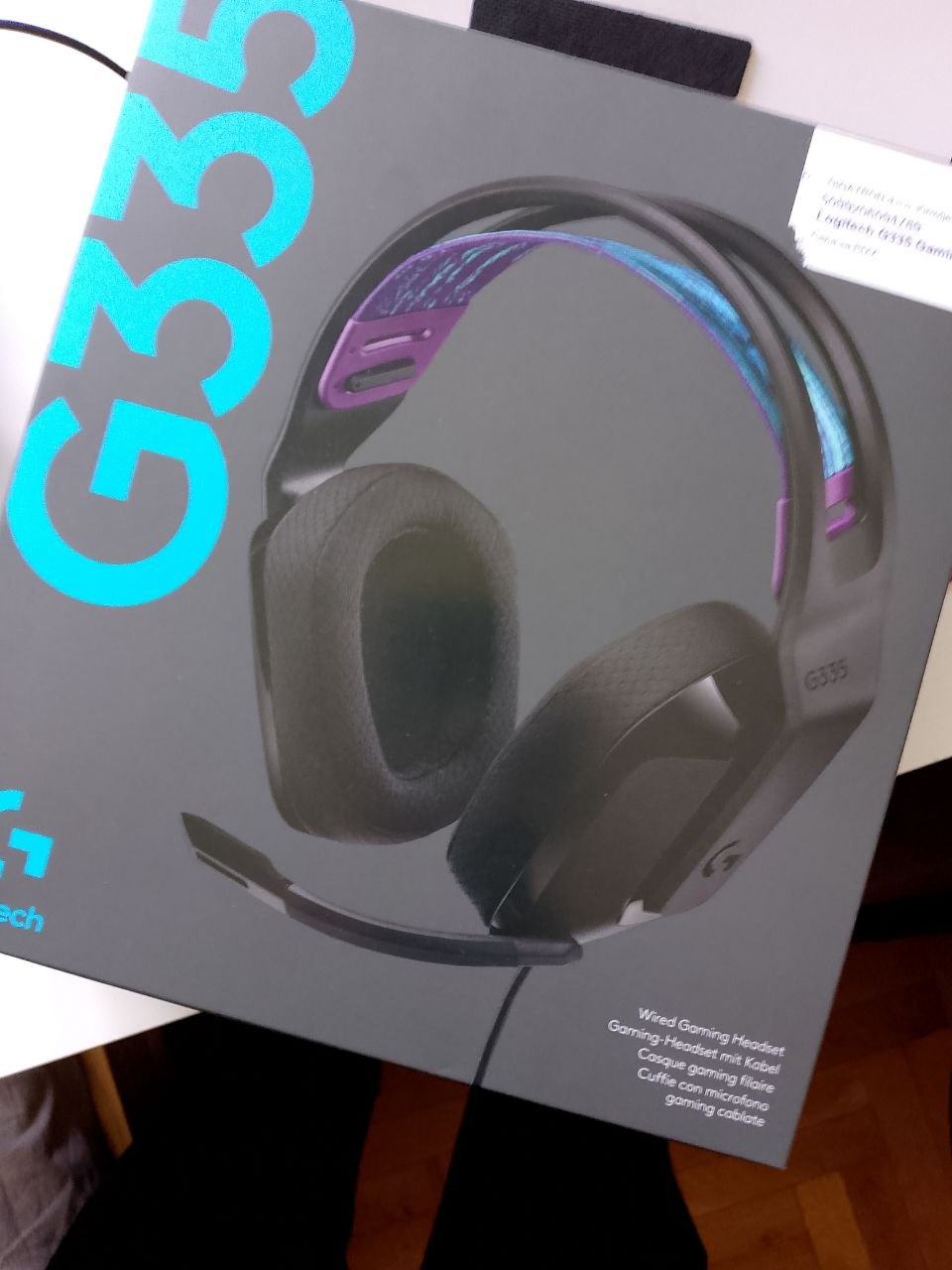 Наушники Logitech g335 3