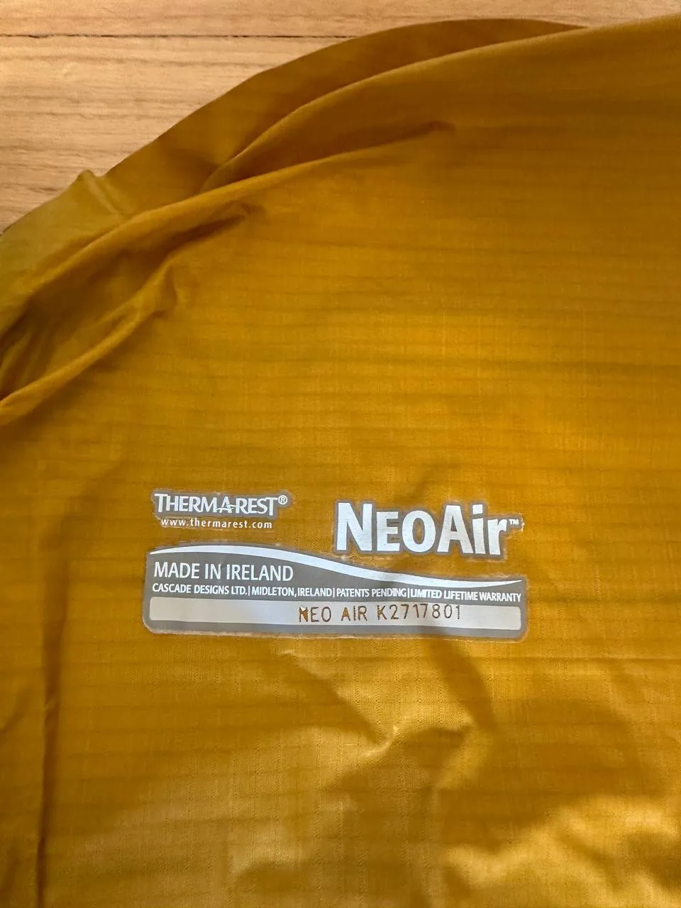 Надувной туристический коврик Therm-a-Rest NeoAir XLite Regular 1