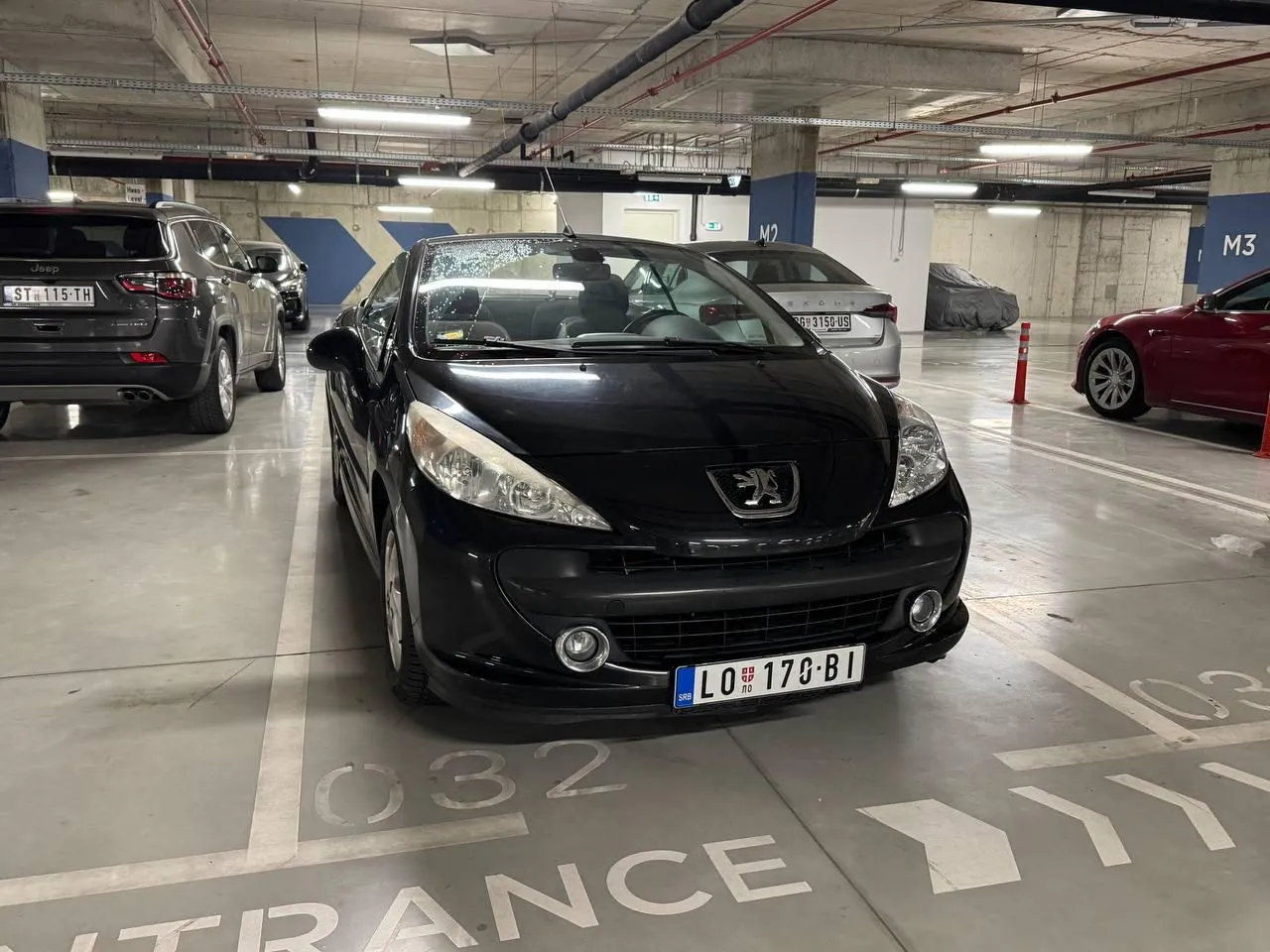 Peugeot 207 CC кабриолет 1.6 механика 2007 год Белград 1