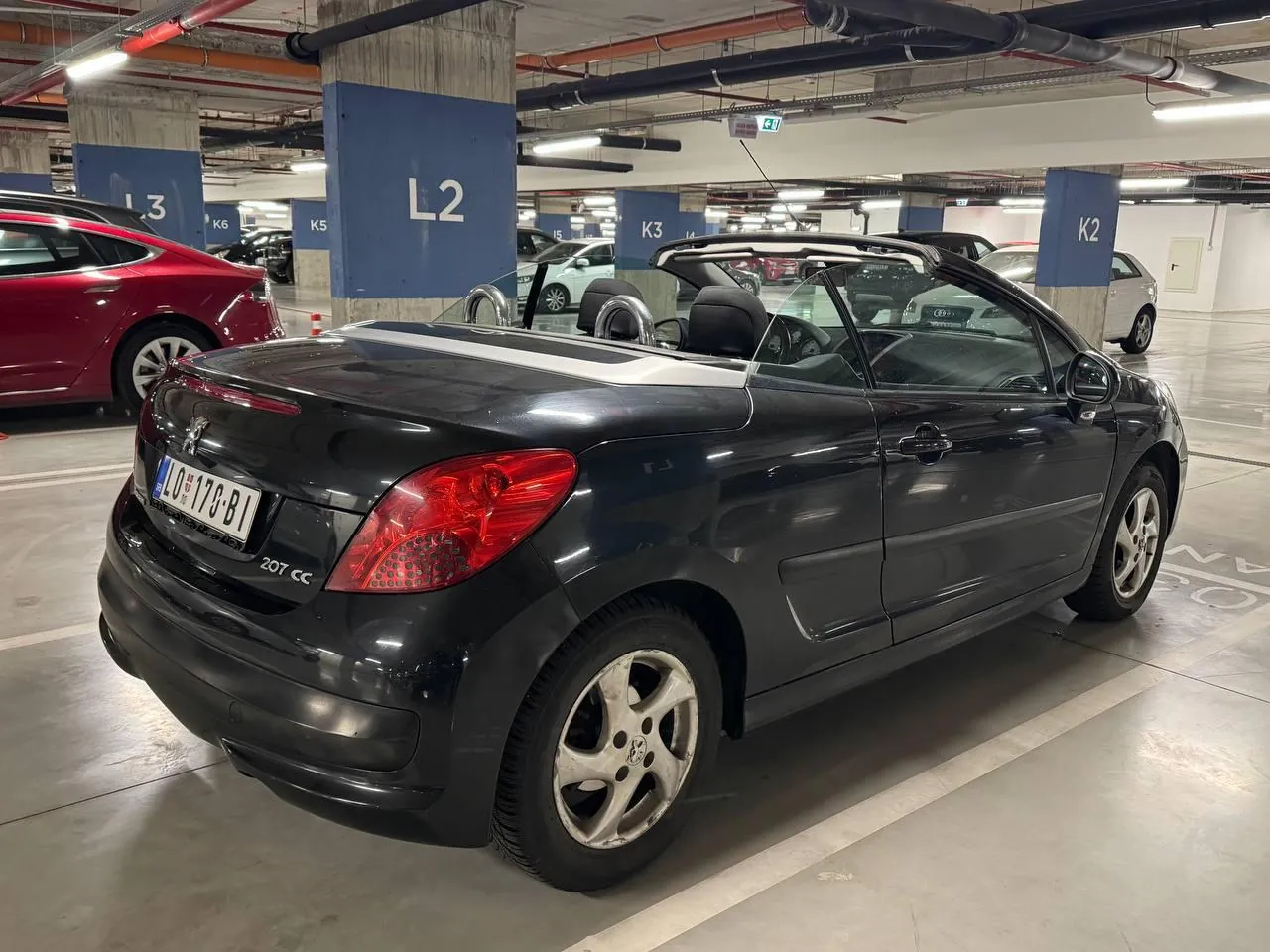 Peugeot 207 CC кабриолет 1.6 механика 2007 год Белград 2