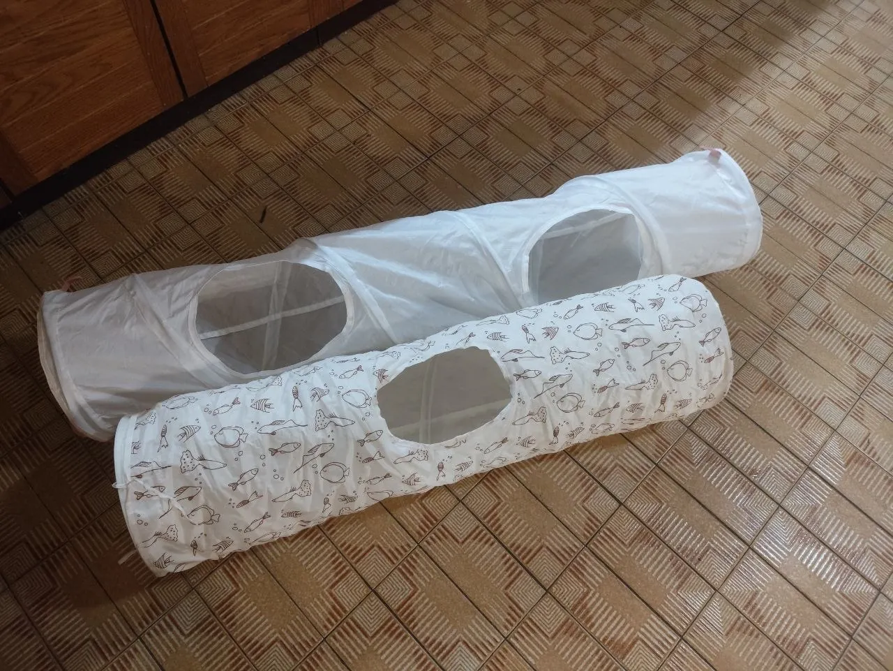 Тоннели для котов IKEA и Pepco 1