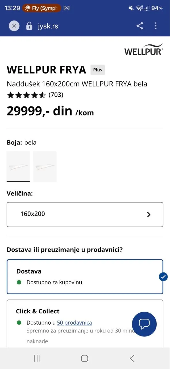 Матрасный топпер 160×200 в хорошем состоянии 3