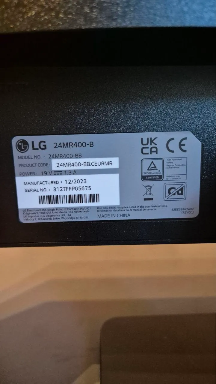 Монитор LG 24MR400-B 24 дюйма без битых пикселей 2