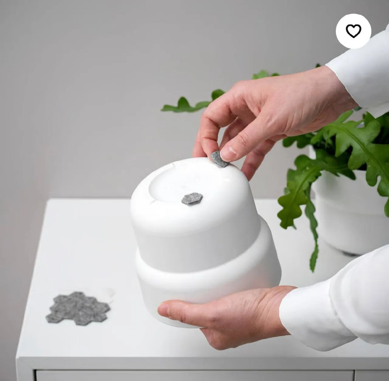 Фетровые накладки IKEA FIXA для мебельных ножек 3
