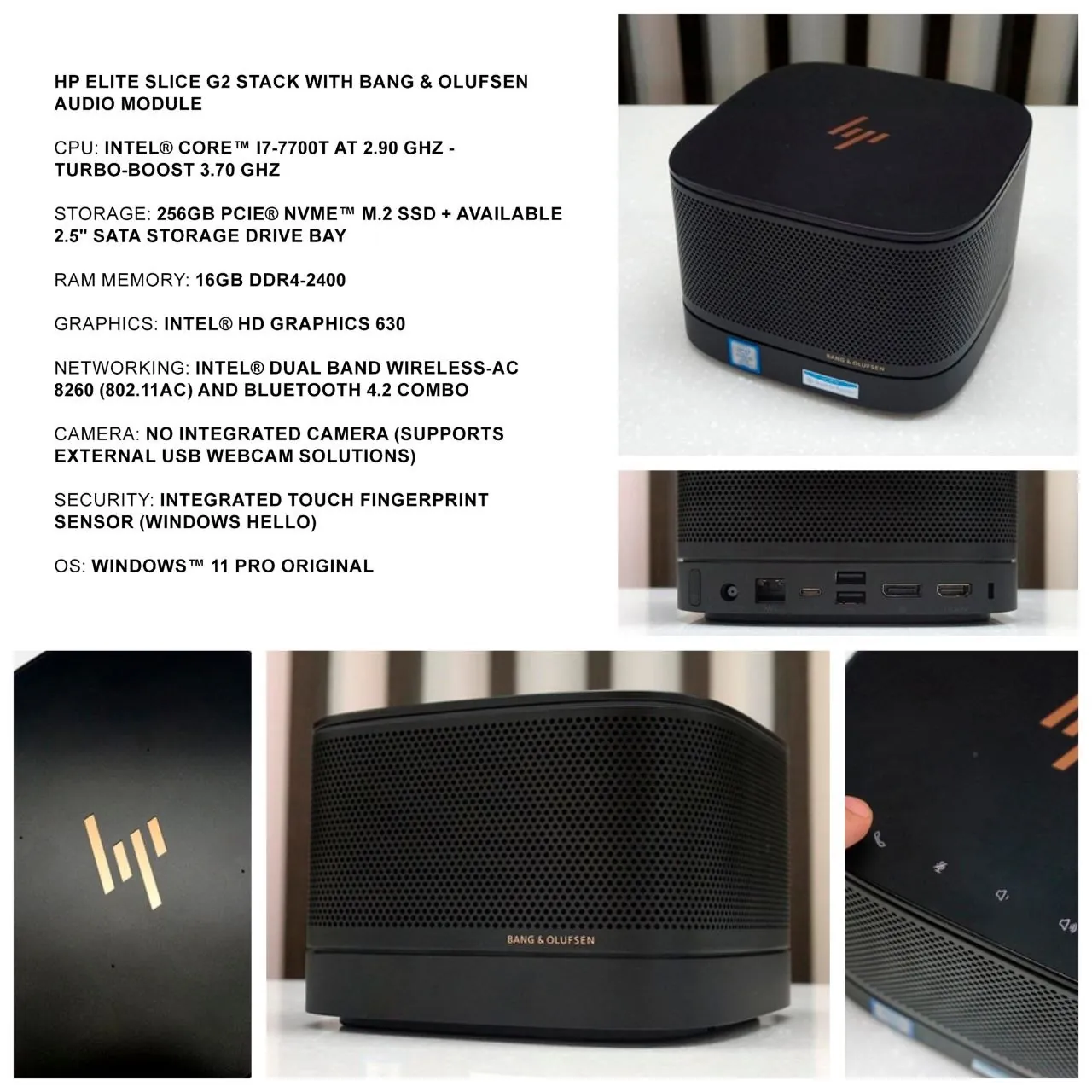 Мини-ПК HP Elite Slice G2 i7 с аудиомодулем Белград 1