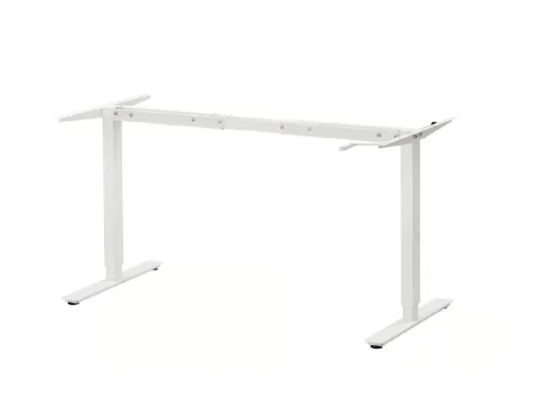 Регулируемый стол IKEA TROTTEN белый 160×80 3