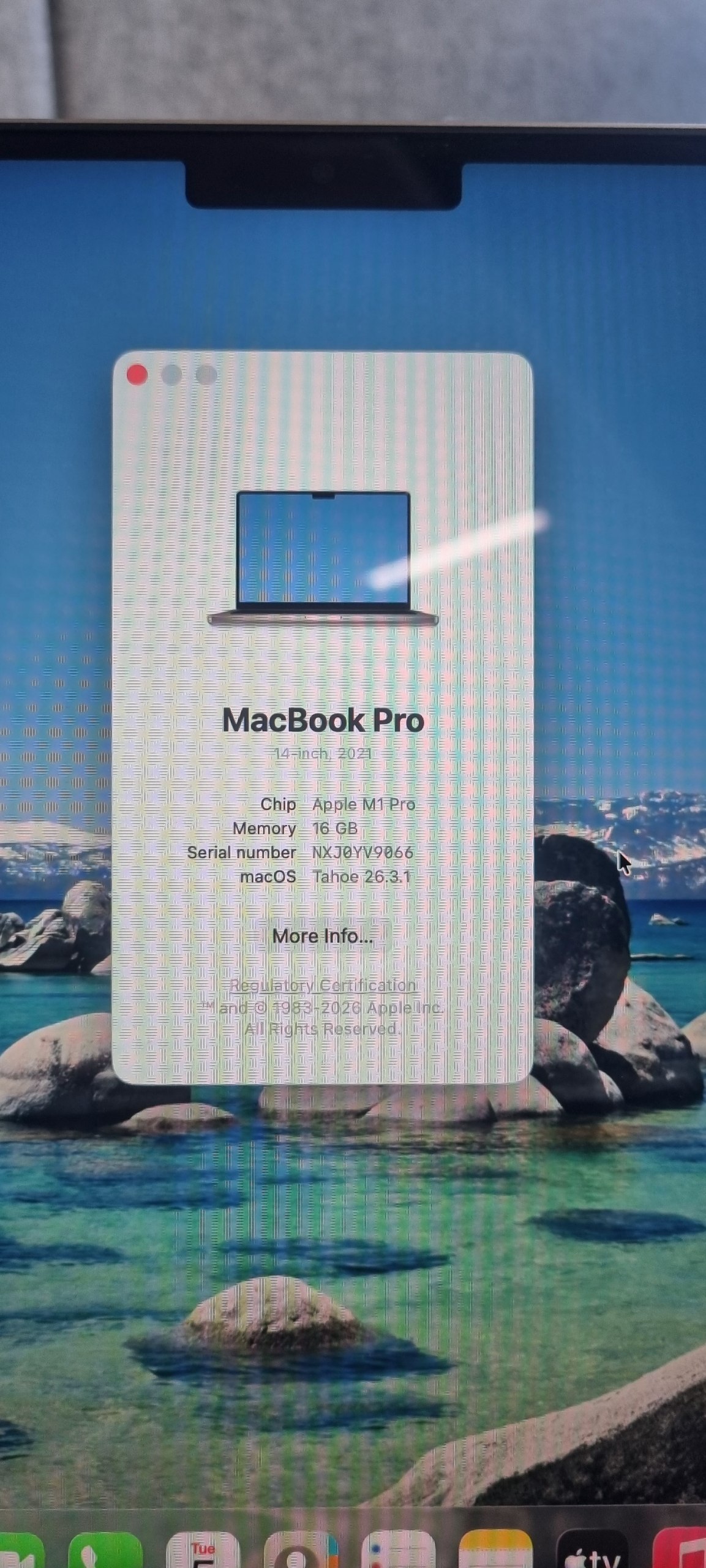 MacBook Pro 14 M1 Pro 2021 5