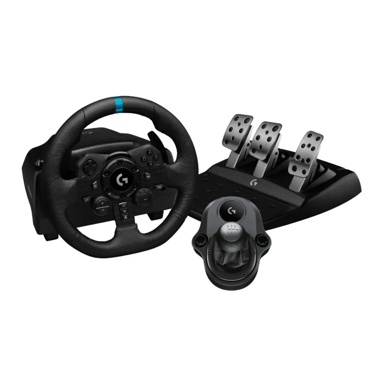 Игровой руль Logitech G923 корпуса ПК наушники 2