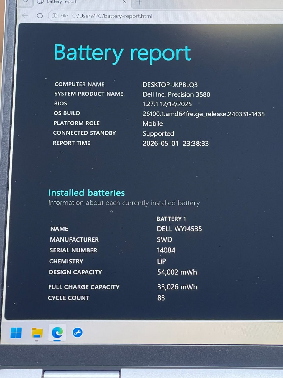 Ноутбуки Dell Precision 3580 и Lenovo V15 4