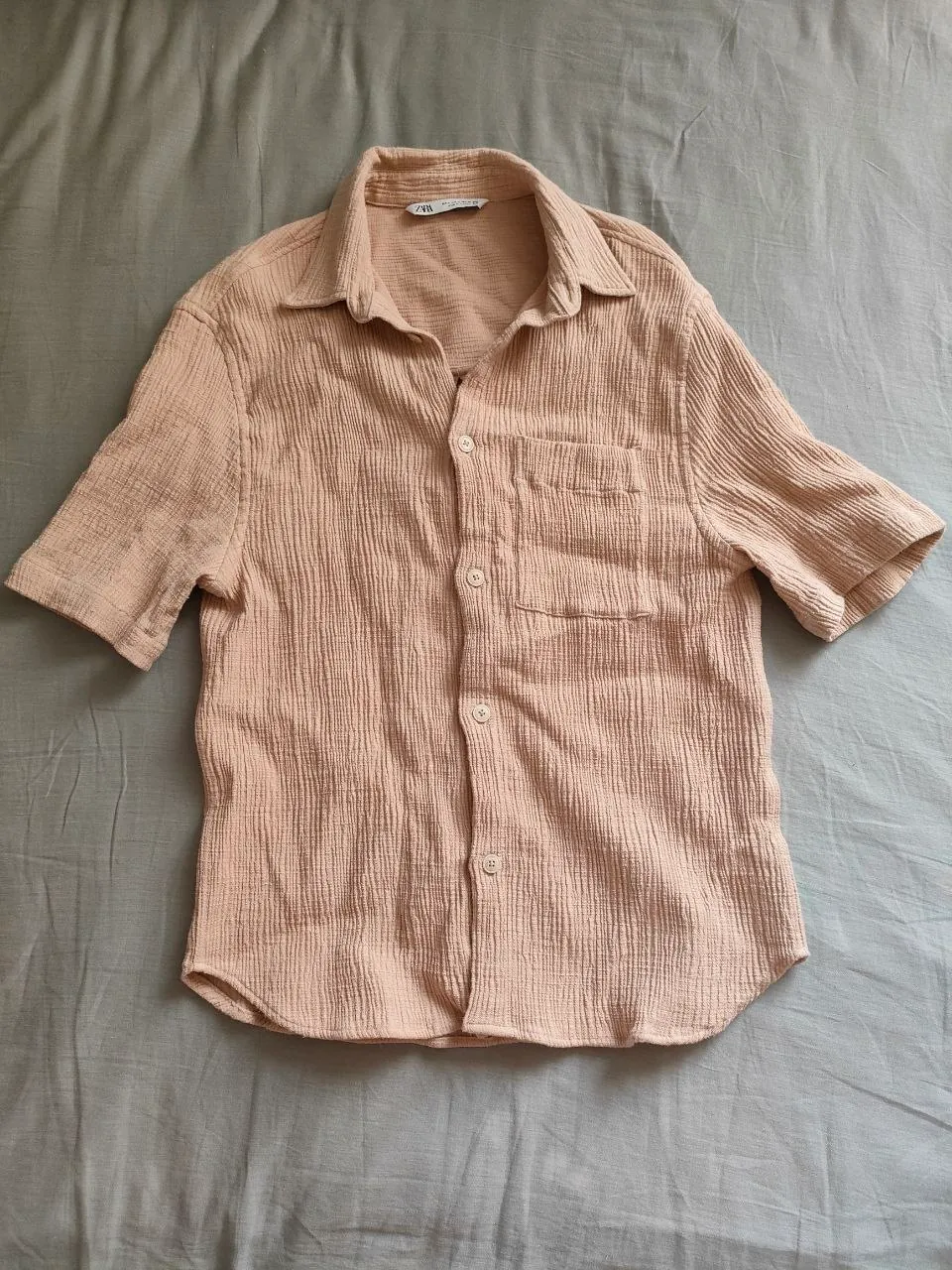 Поло Fred Perry и рубашка Zara мужские 2