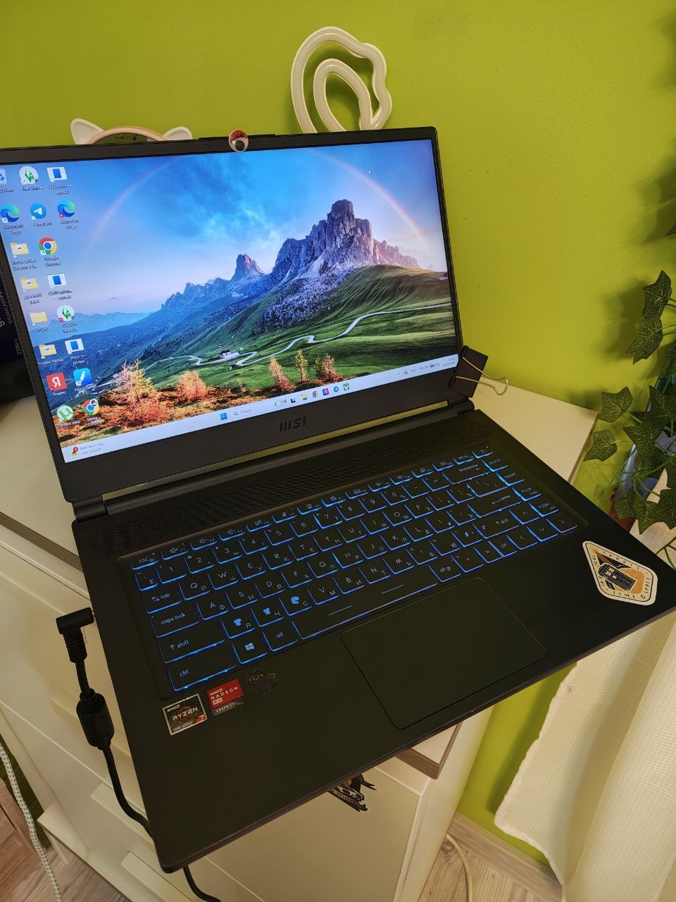 Ноутбук MSI Delta 15 на запчасти 2