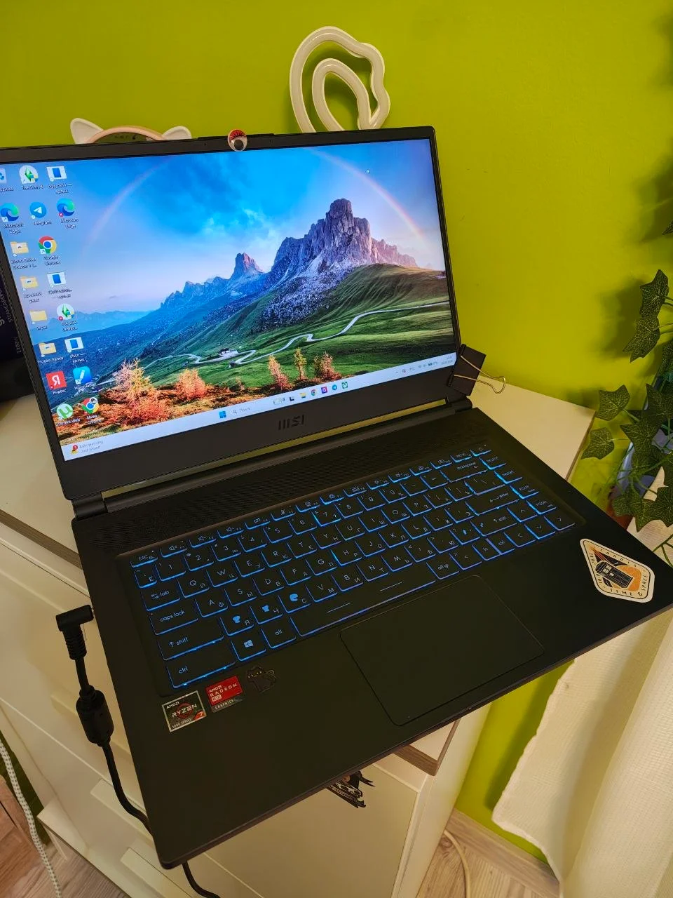Ноутбук MSI Delta 15 на запчасти 2