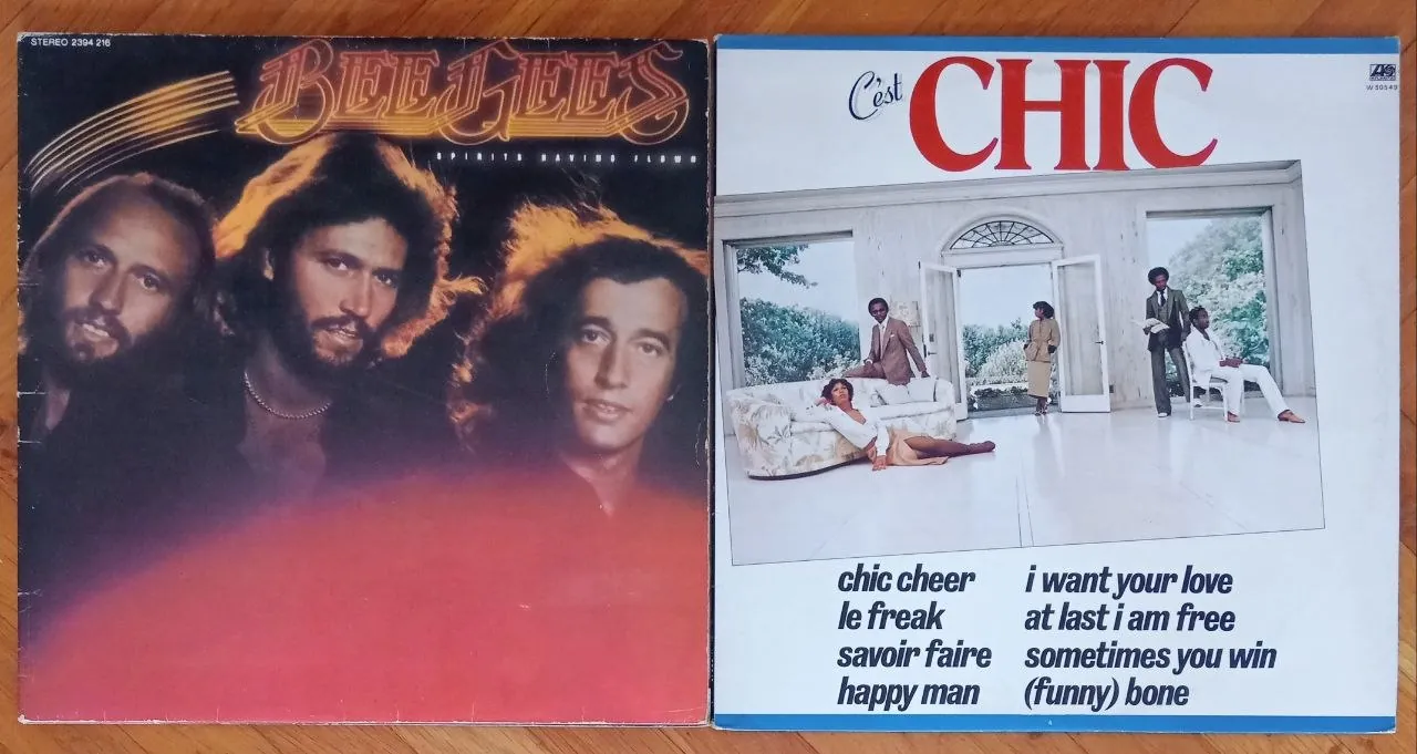 Виниловые пластинки Chic Bee Gees Шостакович 1