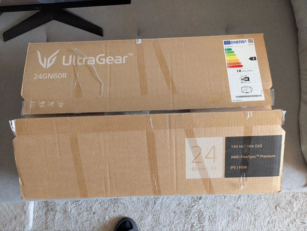 Монитор LG UltraGear 24GN60R-B 1