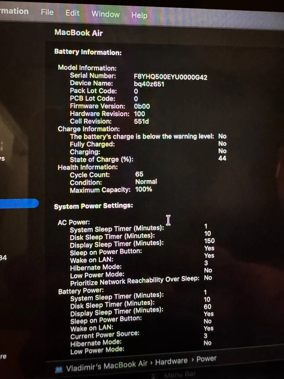 MacBook Air M5 13 дюймов 16/512 ГБ 3