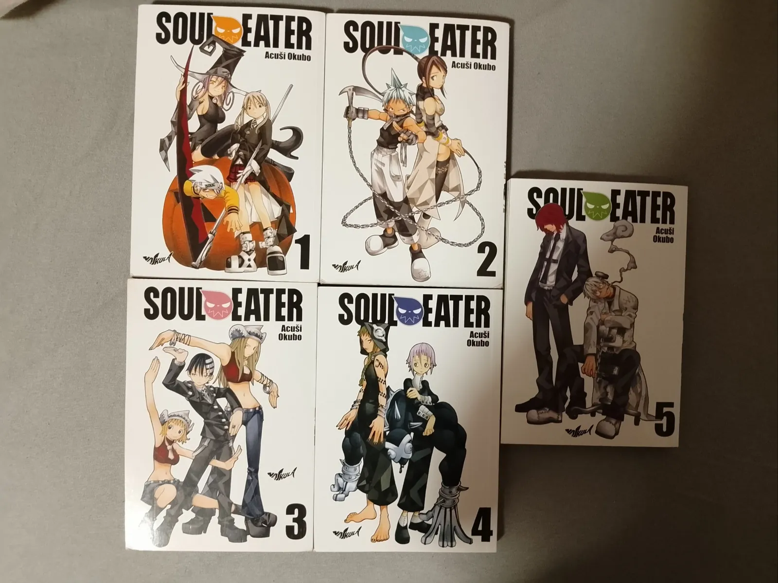 Манга Soul Eater 5 томов на сербском 1