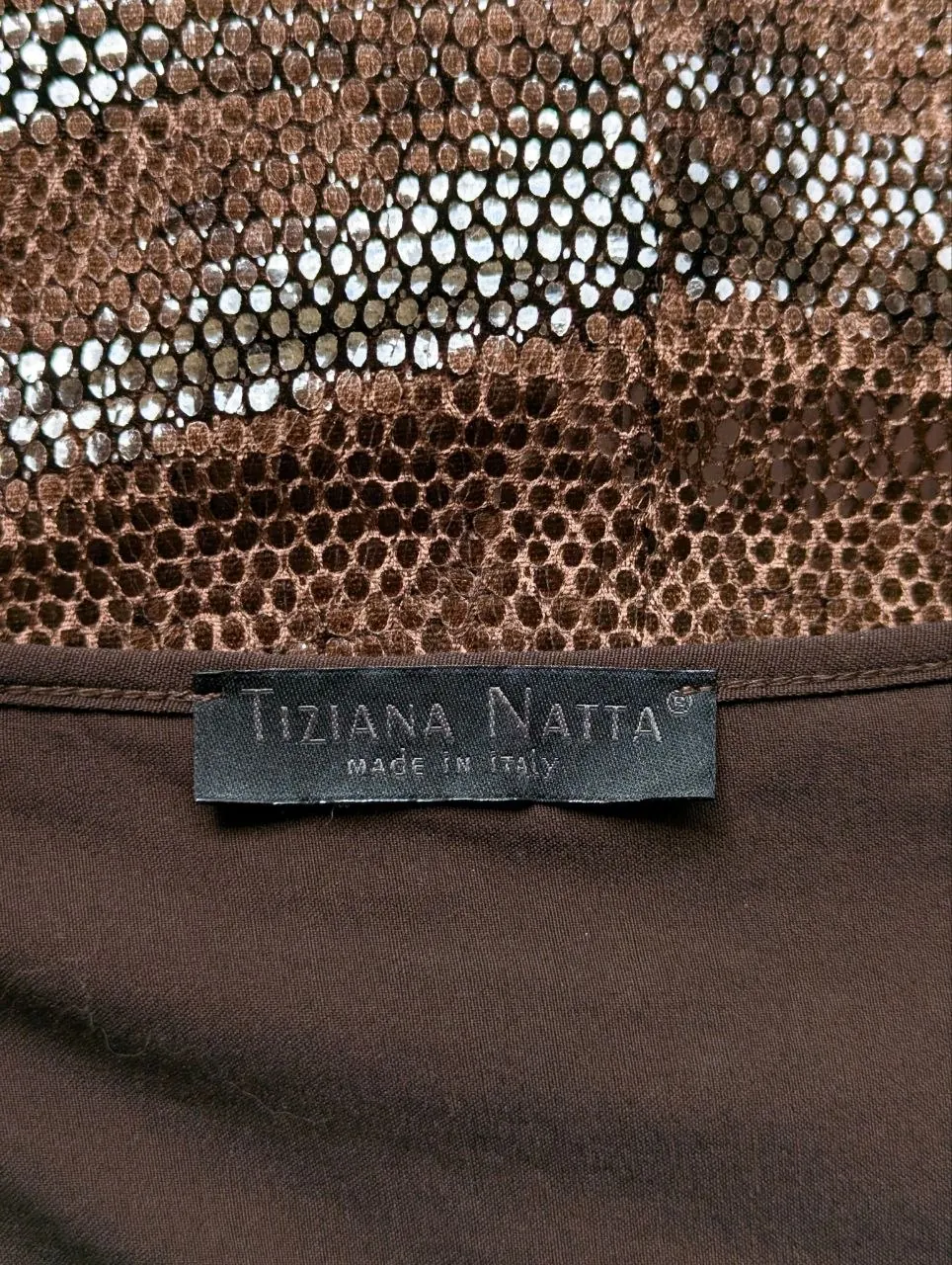 Итальянское платье Tiziana Natta размер M 2