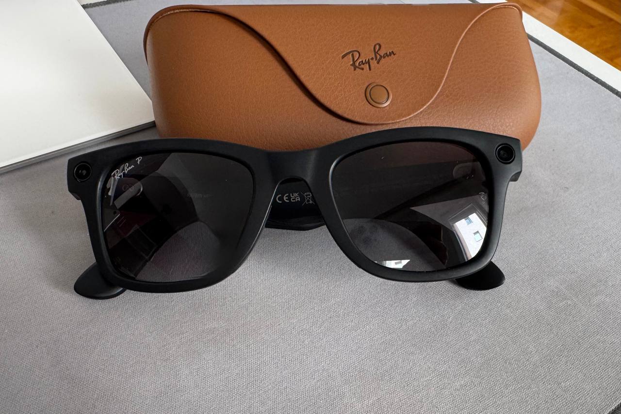 Очки Ray-Ban Meta Wayfarer Matte Black 1