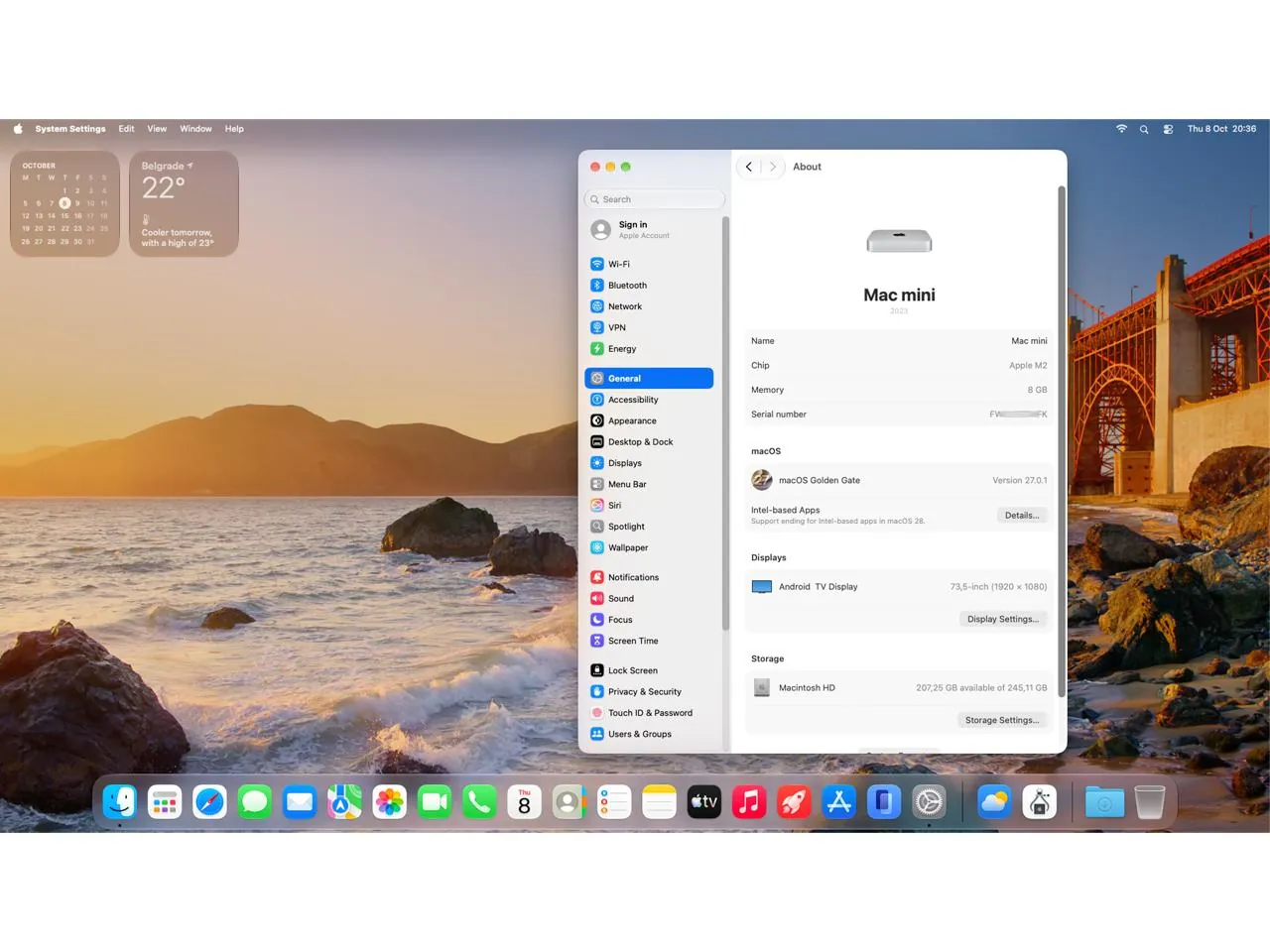 MacBook Pro 14 M1 Pro и Mac mini M2 Белград 8